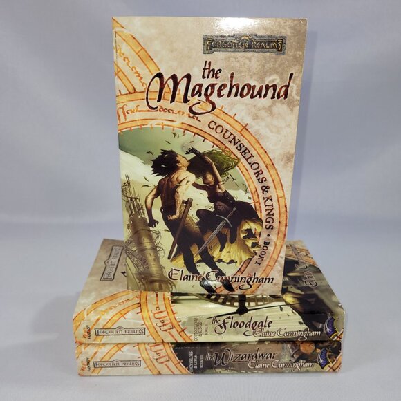 AD&D Forgotten Realms Counselors & Kings Trilogy 3 Paperback Novel Books - Picture 1 of 2